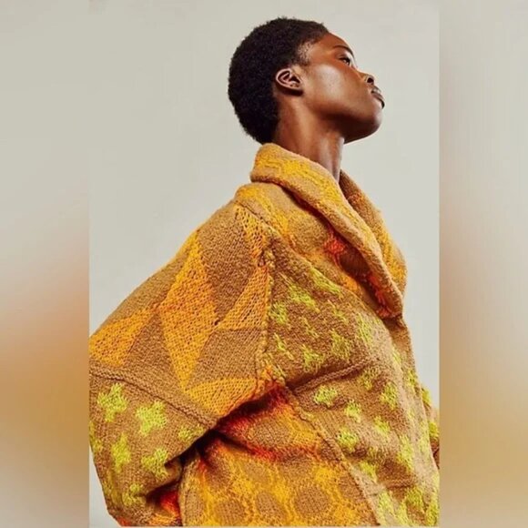 075 Free People Bright Optimistic Cardi NWOT Sizes Small & Medium - Picture 3 of 9